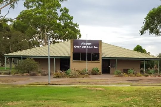 Airport Over 50's Club A building of the Airport Over 50's Club Inc.